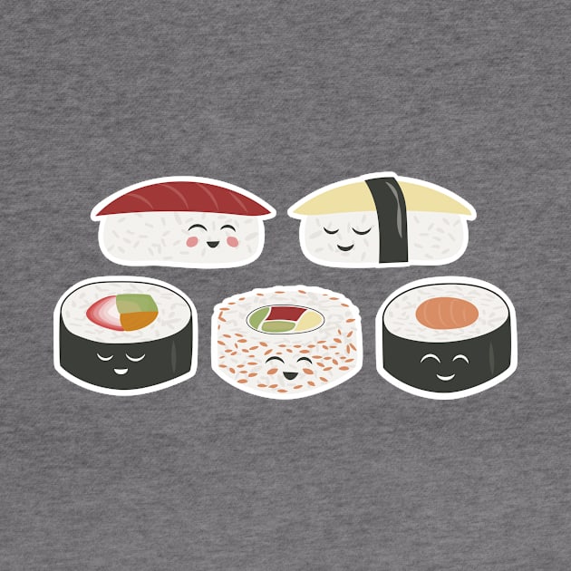 Happy Sushi by sixhours